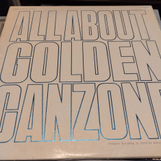 Vinil 2XLP "Japan Press" VARIOUS - ALL ABOUT GOLDEN CANZONE (VG)