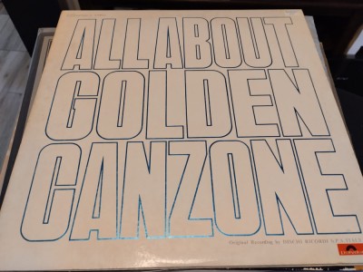 Vinil 2XLP &amp;quot;Japan Press&amp;quot; VARIOUS - ALL ABOUT GOLDEN CANZONE (VG) foto