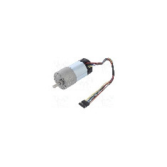 Motor DC, 24V DC, 3A, 68rot./min, POLOLU, 150:1 METAL GEARMOTOR 37DX73L 24V 64 CPR