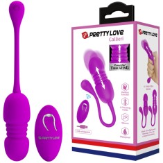 Ou Vibrator Pretty Love Callieri, 12 Moduri Vibratii, 12 Moduri Impingere, Silicon, USB, Mov