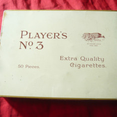 Cutie metal pt 50 Extra Quality Cigarettes - PLAYER's No.3 - Nottingham Castle
