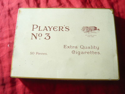 Cutie metal pt 50 Extra Quality Cigarettes - PLAYER&amp;#039;s No.3 - Nottingham Castle foto