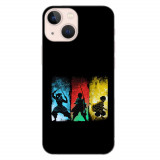 Husa compatibila cu Apple iPhone 13 Mini Silicon Gel Tpu Model Demon Slayer Team