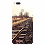 Husa silicon pentru Xiaomi Mi A1, Railroad