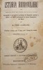 Laurian, ISTORIA ROM&Acirc;NILOR, Bucureşti, 1873