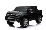 Masinuta electrica pentru copii, Mercedes X-Class 4x4 180W 12V 14Ah PREMIUM Negru