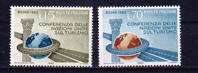 TSV$ - 1963 MICHEL 1147-1148 ITALIA MNH/** LUX foto