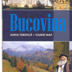 Harta turistica - Bucovina |