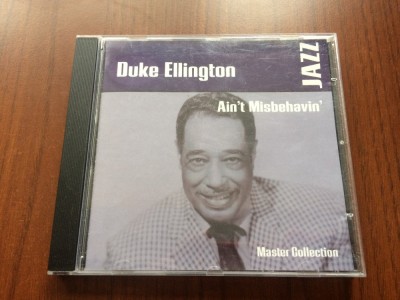 Duke Ellington &amp;amp; his orchestra ain&amp;#039;t misbehavin jazz master collection cd disc muzica jazz big band NM foto