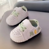 Cumpara ieftin Adidasi albi pentru baietei - Air (Marime Disponibila: 3-6 luni (Marimea 18