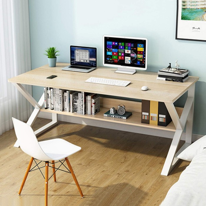 Birou compact 80x40x72 cm, multifuncțional, modern, Manolex&reg;