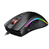 Cumpara ieftin Mouse gaming NitroX GT-300+ negru iluminare RGB, Inter-tech