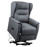 Cumpara ieftin Fotoliu de relaxare pozitionabil gri Douro 78x90-162x86-108 cm