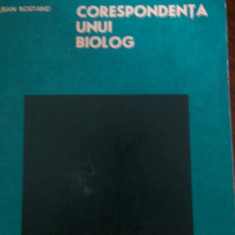 Corespondenta unui biolog Jean Rostand 1975
