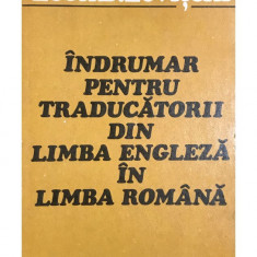 Leon D. Levițchi - Îndrumar pentru traducătorii din limba engleză în limba română (editia 1975)