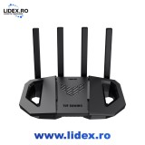 Router Wireless Gigabit ASUS TUF Gaming BE3600, Wi-Fi 7, Dual Band 688 + 2882 Mbps, USB 3.2, negru