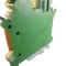 Clema pe sina bloc terminal 6mm &sup2; verde-galben 57A 42.5x47mm 690V