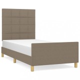 Cumpara ieftin Cadru de pat fara saltea Taupe 80x200 cm tesatura