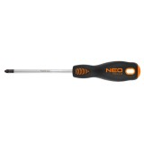 Surubelnita Pozidrive PZ3 x 150 mm magnetica, otel S2, NEO TOOLS