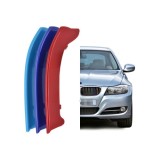 Set ornamente grila fata BMW Seria 3 E90 E91 2008-2012, ABS, Tip A