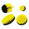 Set Perii Curatare Bormasina 4 Bucati Kraftdele KD10995, Accesorii Auto Intretinere, Toate Suprafetele