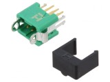 Soclu PCB-cablu Gecko 1,25mm 6 PIN THT
