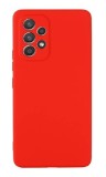Husa din silicon compatibila cu Samsung Galaxy A33 5G silk touch, Rosu, Oem