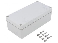 Carcasa Universala EURONORD Gri 80x160x55mm IK08 PC foto