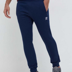 adidas Originals pantaloni de trening culoarea bleumarin, uni IR7804