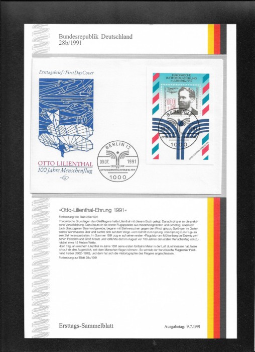 Germania FDC 28b.1991