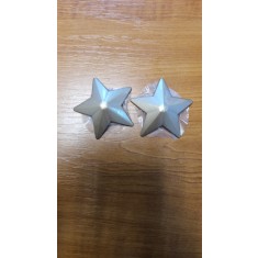 TE197-7 Accesorii fetish metalice pentru sani in forma de steluta
