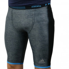 Pantaloni scurti Adidas Techfit Chill Short Tights S27030 gri