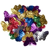 Fluturi metalici pentru activitati crafts,Multicolor,6mm,10-14g set