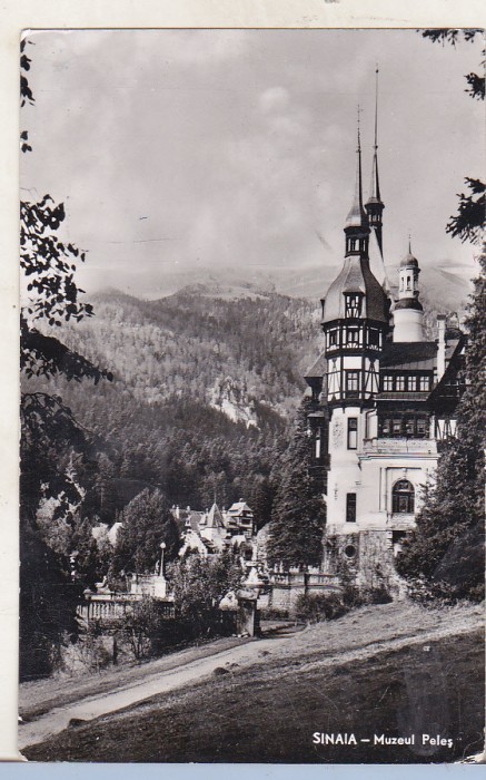 bnk cp Sinaia - Muzeul Peles - circulata