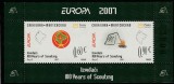 Muntenegru 2007- Europa CEPT, Bloc 2 valori,MNH,Mi.Bl.HB 2, setia 33900