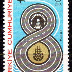 TURCIA 1979, Transport, serie neuzata, MNH