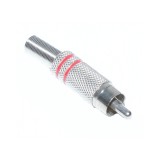 Mufa RCA tata metal rosie fir
