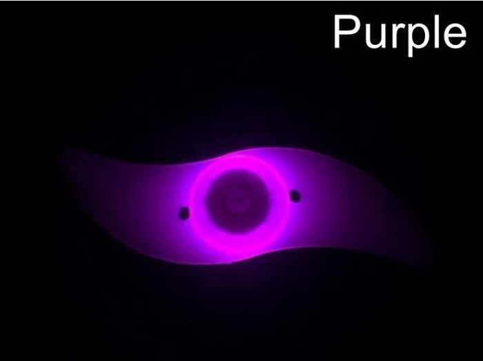 Set 2 x leduri mov roata pentru tuning bicicleta , vizibilitate crescuta