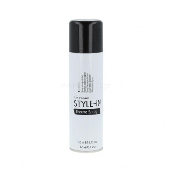Inebrya Ice Cream Style-In Thermo Spray - Spray protectiv termic pentru tratamentul cu căldură al părului, 250 ml