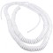 Cablu Spiralat PUR Alb 2x0,75mm2 1,5m