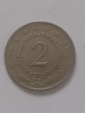 2 dinari 1972 iugoslavia
