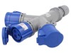 Conector alimentare AC 16A 230V IP44