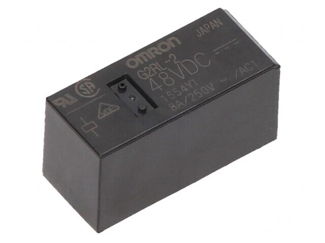 Releu Electromagnetic DPDT 48VDC 8A