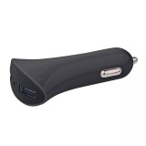 Incarcator Auto USB EMOS, 12V/24V, 2x USB 2.1A, Negru, V0212, Incarcare Rapida Telefon Tableta