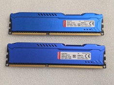Kit memorie RAM Kingston HyperX FURY 8GB (2 x 4GB) DDR3 1600MHz HX316C10F/4