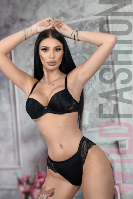 R905-1 Set 2 piese compleu elegant din sutien cu burete si chilot