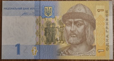 1 grivna 2014, Ucraina, UNC foto