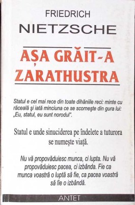 ASA GRAIT-A ZARATHUSTRA-FRIEDRICH NIETZSCHE-276550 foto