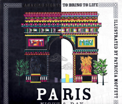 Paris Night &amp;amp; Day Colouring Book foto