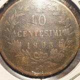 Italia 10 centesimi 1893